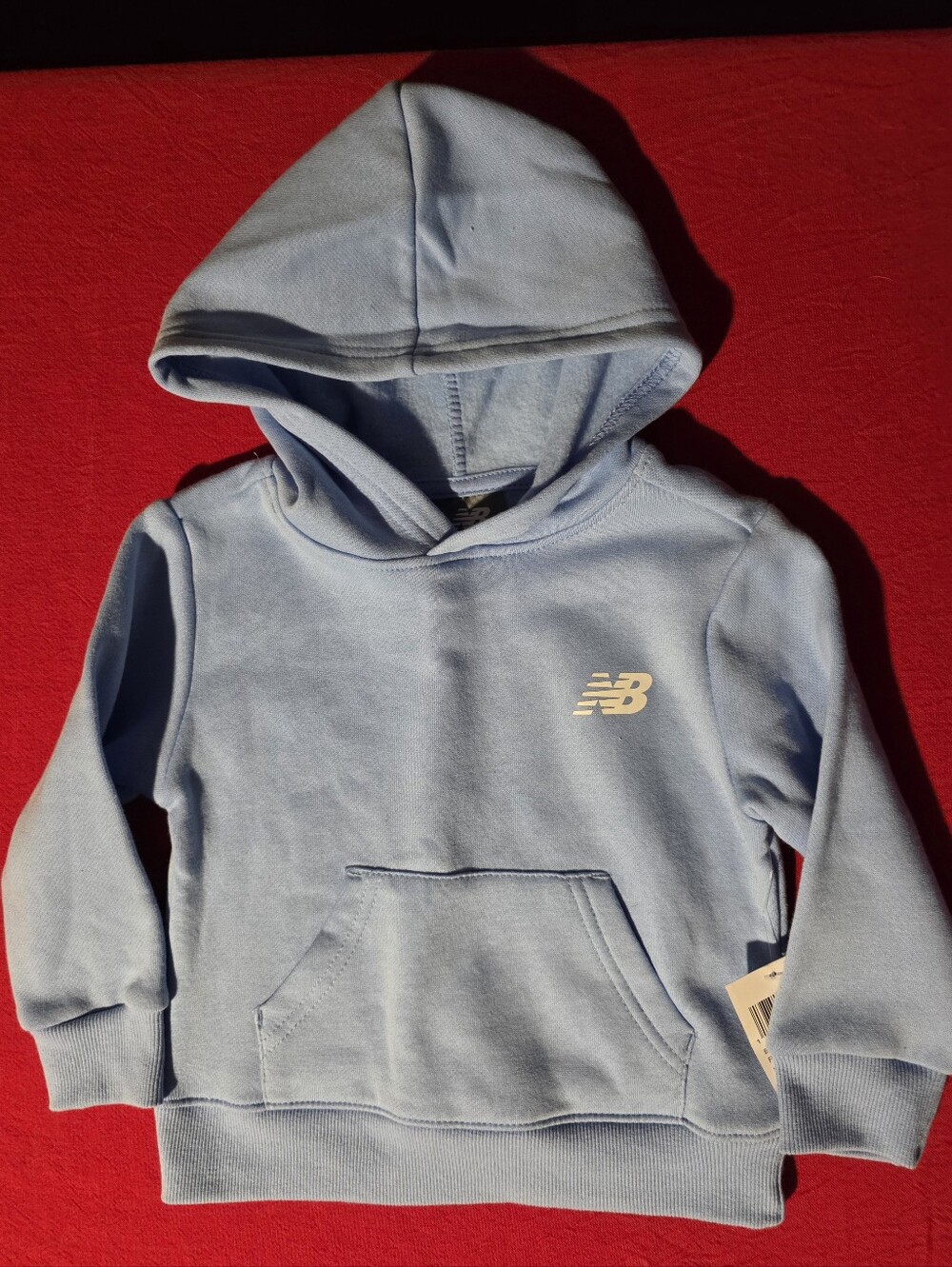 New Balance Kids Light Blue Pullover Hoodie